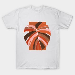 Abstract Monstera T-Shirt